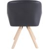 Lorell Natural Wood Legs Modern Guest Chair4