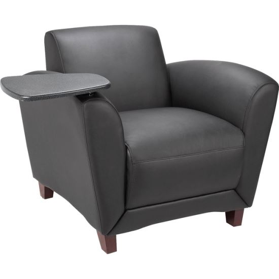 Lorell Reception Seating Chair with Tablet1