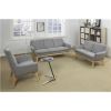Lorell Quintessence Collection Upholstered Loveseat3