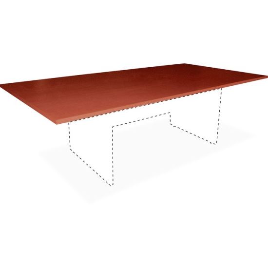 Lorell Essentials Rectangular Conference Table Top1