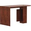 Lorell Essentials Laminate Peninsula Cafe Table2