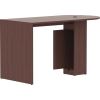 Lorell Essentials Laminate Peninsula Cafe Table3