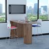 Lorell Essentials Laminate Peninsula Cafe Table4