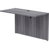 Lorell Weathered Charcoal Laminate Desking2