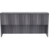 Lorell Weathered Charcoal Laminate Desking Hutch2