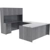 Lorell Weathered Charcoal Laminate Desking Hutch7