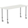 Lorell Height-adjustable 60" Rectangular Table1