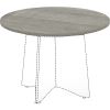 Lorell Weathered Charcoal Round Conference Table3