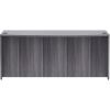 Lorell Essentials Laminate Bowfront Desk Shell3