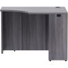 Lorell Weathered Charcoal Laminate Desking4