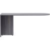 Lorell Weathered Charcoal Laminate Desking3