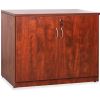 Lorell Essentials Series Cherry 2-door Storage Cabinet1