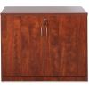 Lorell Essentials Series Cherry 2-door Storage Cabinet2