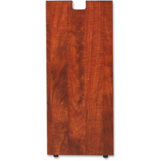 Lorell Cherry Laminate Credenza Leg1