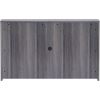 Lorell Weathered Charcoal Laminate Desking3