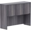 Lorell Weathered Charcoal Laminate Desking1