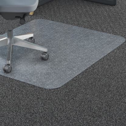 Lorell Rectangular Straight Edge Carpet Chairmats1