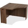 Lorell Essentials Series Walnut Laminate Corner Desk1