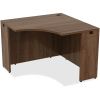 Lorell Essentials Series Walnut Laminate Corner Desk3