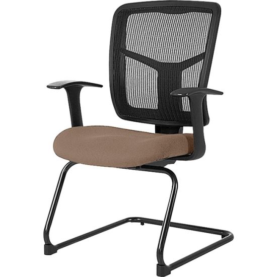 Lorell ErgoMesh Series Mesh Side Arm Guest Chair1