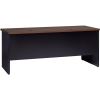 Lorell Walnut Laminate Commercial Steel Double-pedestal Credenza - 2-Drawer3
