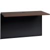 Lorell Walnut Laminate Commercial Steel Desk Series2
