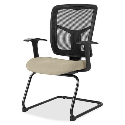 Lorell ErgoMesh Series Mesh Side Arm Guest Chair1