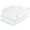 Lorell Stacking Letter Trays1