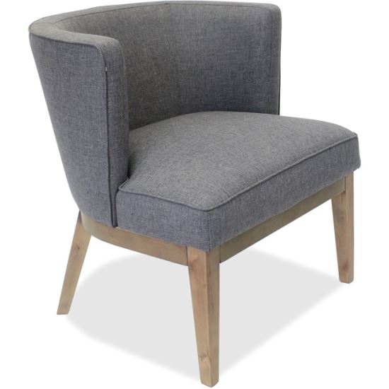 Lorell Linen Fabric Accent Chair1