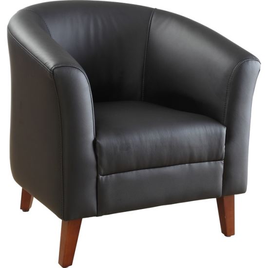 Lorell Leather Club Chair1