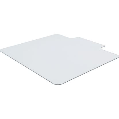 Lorell Glass Chairmat with Lip1