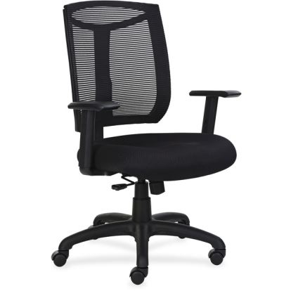 Lorell Air Seating Mesh Back Chair with Air Grid Fabric Seat1