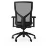 Lorell High-Back Mesh Chairs with Fabric Seat3