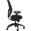 Lorell High-Back Mesh Chairs with Fabric Seat4
