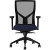 Lorell High-Back Mesh Chairs with Fabric Seat2