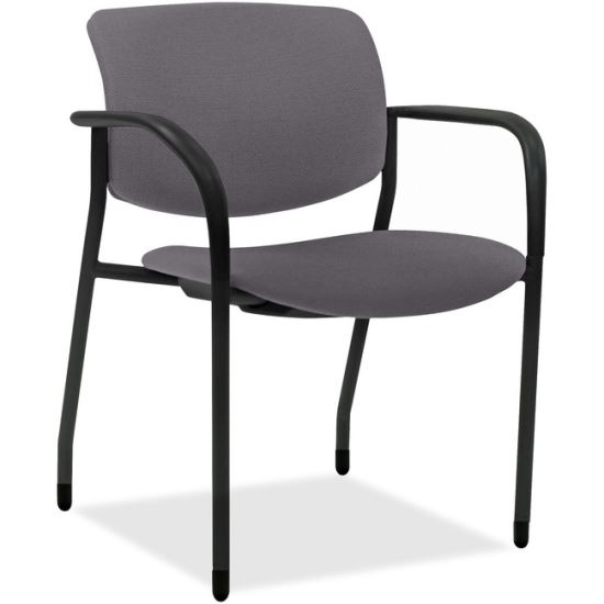 Lorell Stack Chairs with Vinyl Seat & Back1