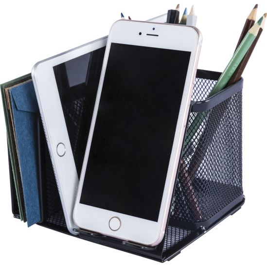 Lorell Mesh Desktop Organizer1