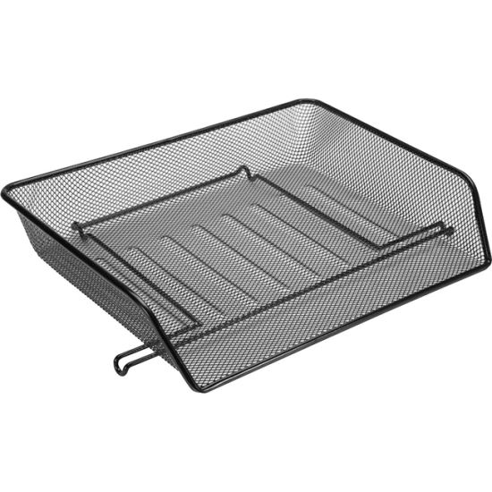 Lorell Side-loading Steel Mesh Letter Tray1