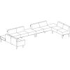 Lorell Contemporary Collection Single Seat Sofa6