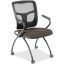 Lorell Mesh Back Fabric Seat Nesting Chairs 1