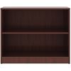 Lorell Mahogany Laminate Bookcase1