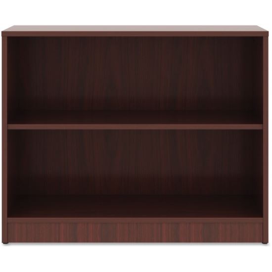 Lorell Mahogany Laminate Bookcase1