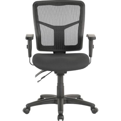 Lorell ErgoMesh Series Managerial Mid-Back Chair2