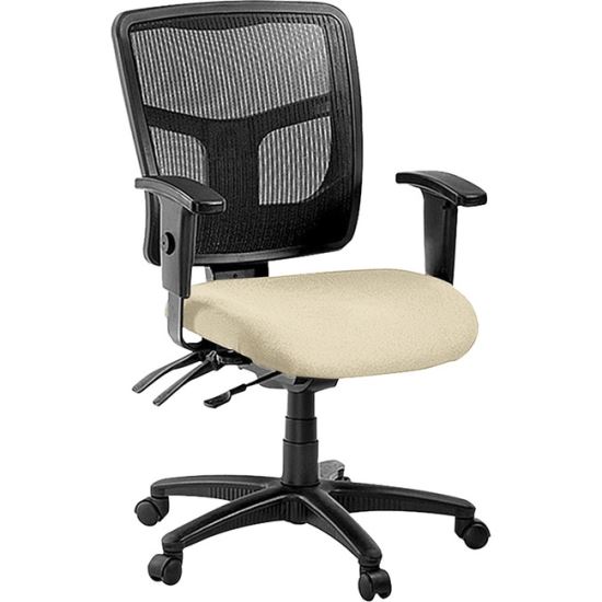 Lorell Ergomesh Mid Back Swivel Mesh Chair1