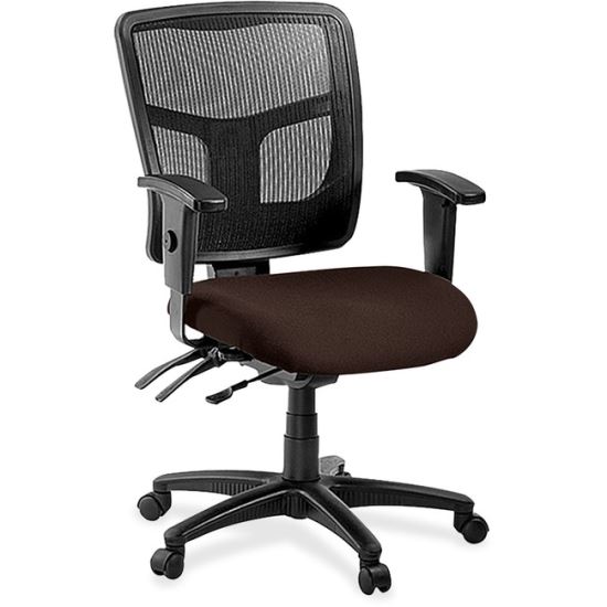 Lorell Ergomesh Mid Back Swivel Mesh Chair1