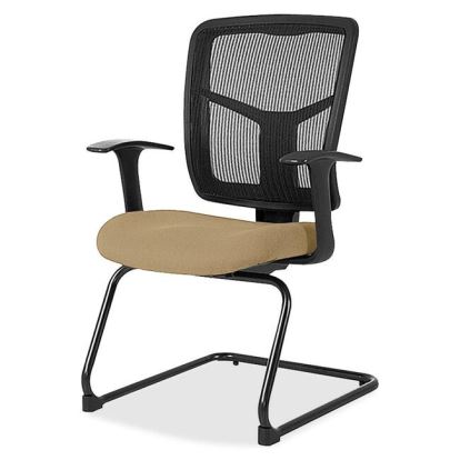 Lorell ErgoMesh Series Mesh Side Arm Guest Chair1