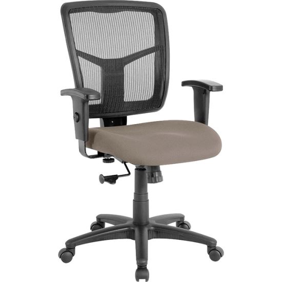 Lorell Ergomesh Mid Back Swivel Mesh Chair1