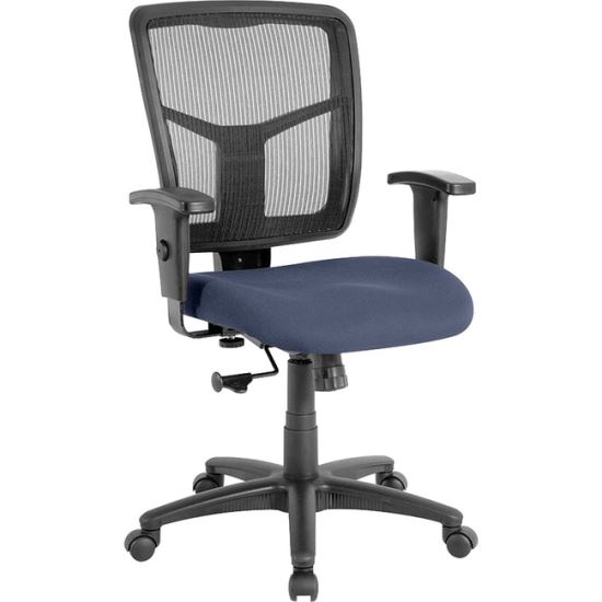 Lorell Ergomesh Mid Back Swivel Mesh Chair1