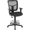 Lorell Ratchet Back Mesh Mid-Back Stool2