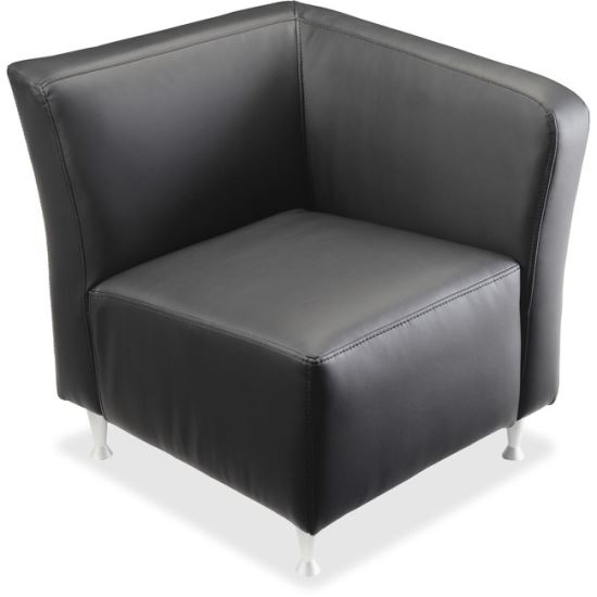 Lorell Fuze Modular Series Left Lounge Chair1